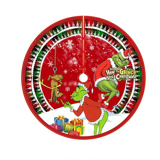 Christmas Tree Skirt – Festive Holiday Tree Decoration