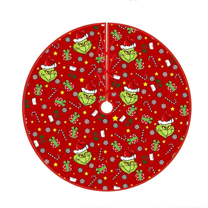 Christmas Tree Skirt – Festive Holiday Tree Decoration