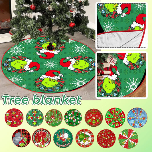 Christmas Tree Skirt – Festive Holiday Tree Decoration