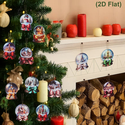Christmas Wooden Hanging Ornaments – Happy 2026 Santa Claus Décor - Buy Online at Bargain Bay Australia