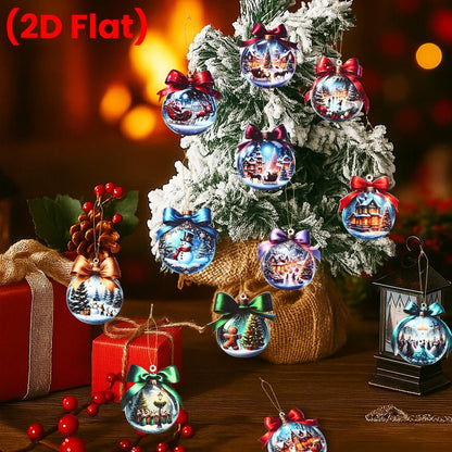 Christmas Wooden Hanging Ornaments – Happy 2026 Santa Claus Décor - Buy Online at Bargain Bay Australia