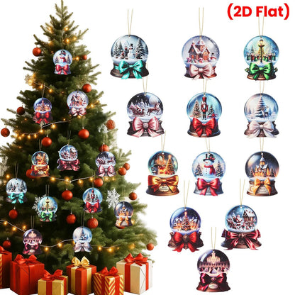Christmas Wooden Hanging Ornaments – Happy 2026 Santa Claus Décor - Buy Online at Bargain Bay Australia