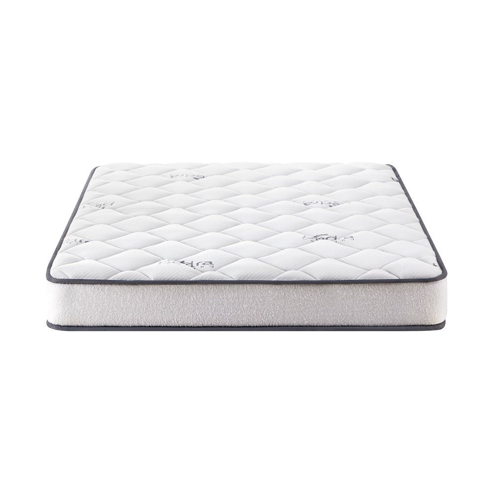 Double Mattress Bonnell Spring Boucle 16cm - Buy Online at Bargain Bay Australia