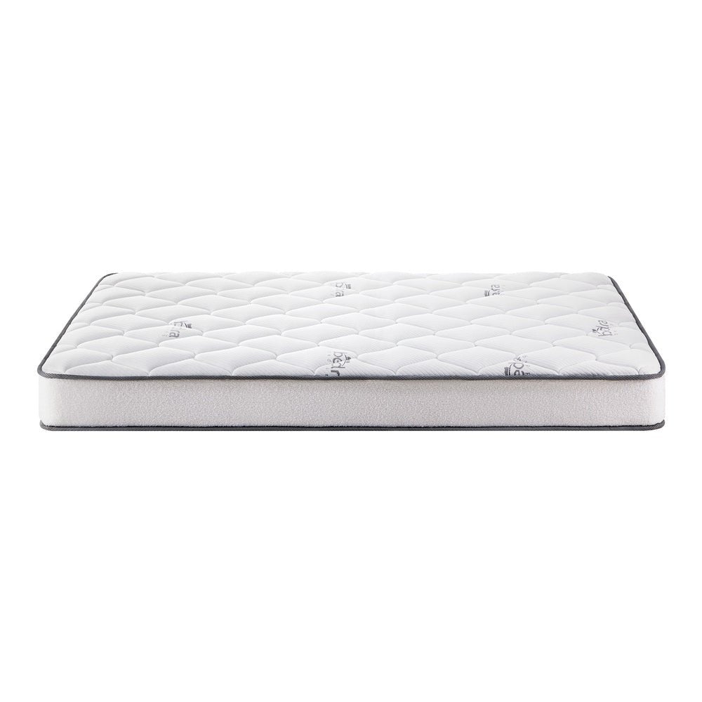 Double Mattress Bonnell Spring Boucle 16cm - Buy Online at Bargain Bay Australia