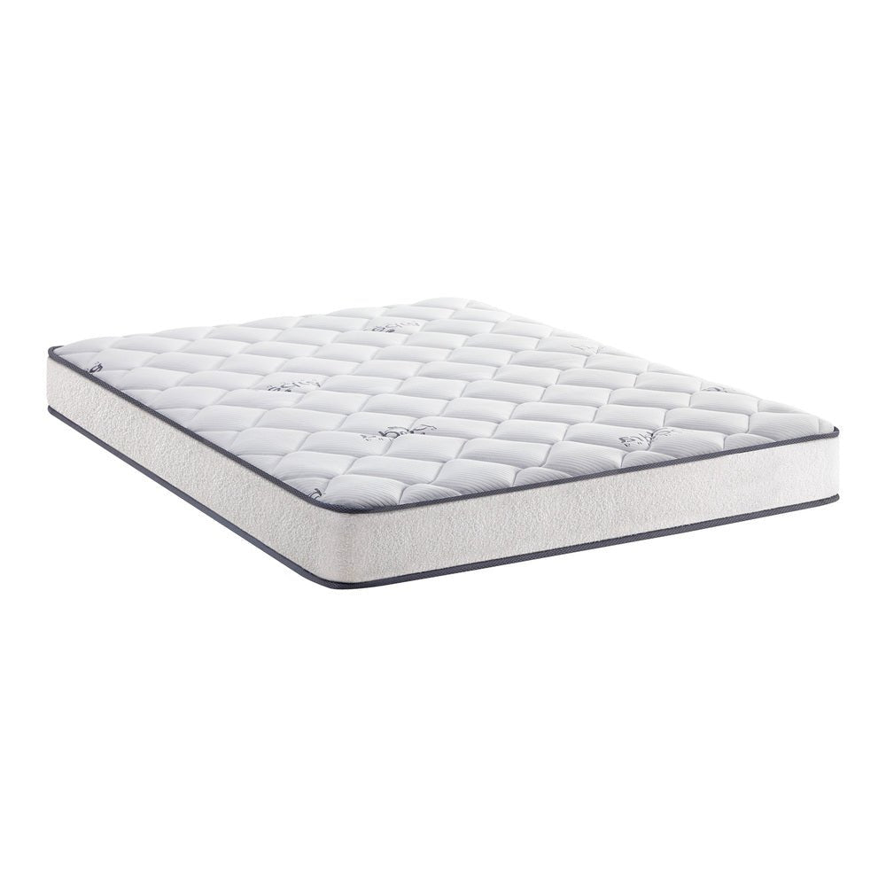 Double Mattress Bonnell Spring Boucle 16cm - Buy Online at Bargain Bay Australia