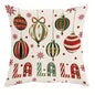 Festive Christmas Pillowcases – Nutcracker, Gingerbread & Ornament Print