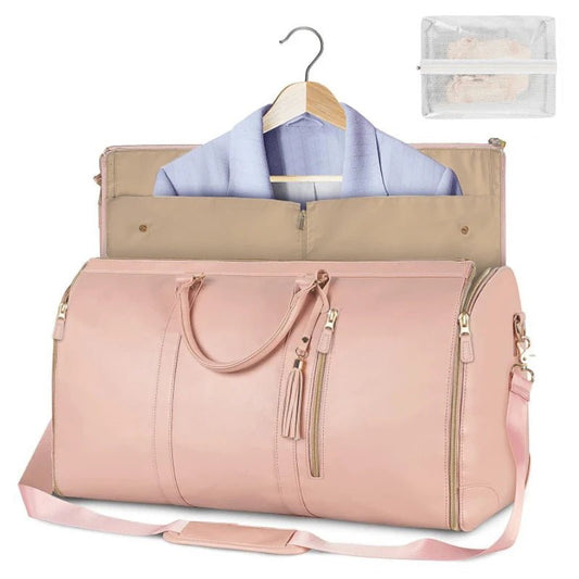 Foldable Women’s PU Leather Travel Duffel Bag - Buy Online at Bargain Bay Australia