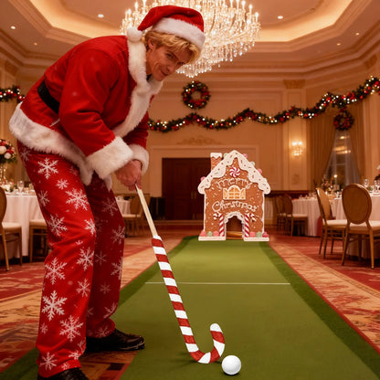 Gingerbread Golf Game Set – 2025 Christmas Fun Kit - Buy Online at Bargain Bay Australia