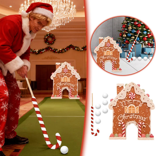Gingerbread Golf Game Set – 2025 Christmas Fun Kit - Buy Online at Bargain Bay Australia