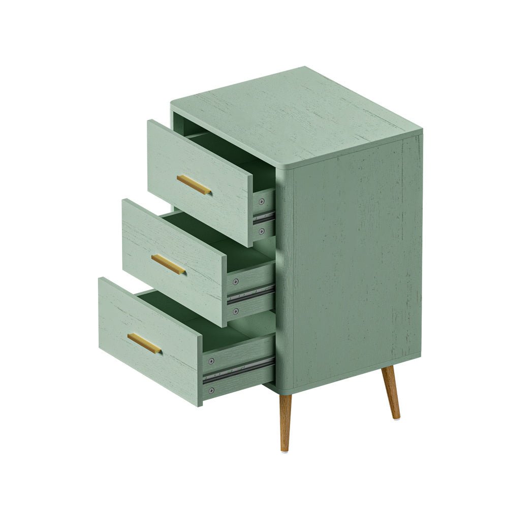 Green 3 Chest of Drawers Tallboy - Buy Online at Bargain Bay Australia