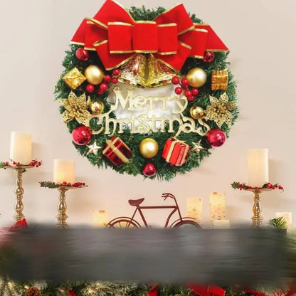 Handmade Simulation Christmas Wreath – Holiday Door & Window Decor - Buy Online at Bargain Bay Australia