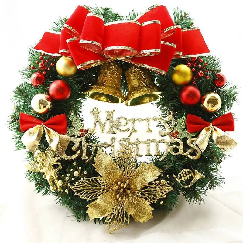 Handmade Simulation Christmas Wreath – Holiday Door & Window Decor - Buy Online at Bargain Bay Australia