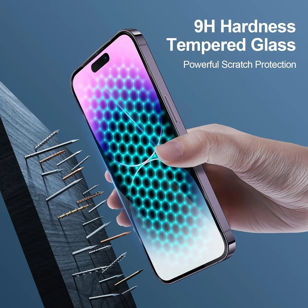 HD Tempered Glass & Camera Lens Protector for iPhone - Buy Online at Bargain Bay Australia