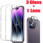 HD Tempered Glass & Camera Lens Protector for iPhone - Buy Online at Bargain Bay Australia