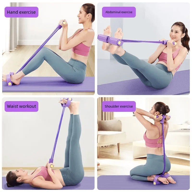 Home Gym Resistance Band Set – Strength & Abdominal Training Equipment - Buy Online at Bargain Bay Australia