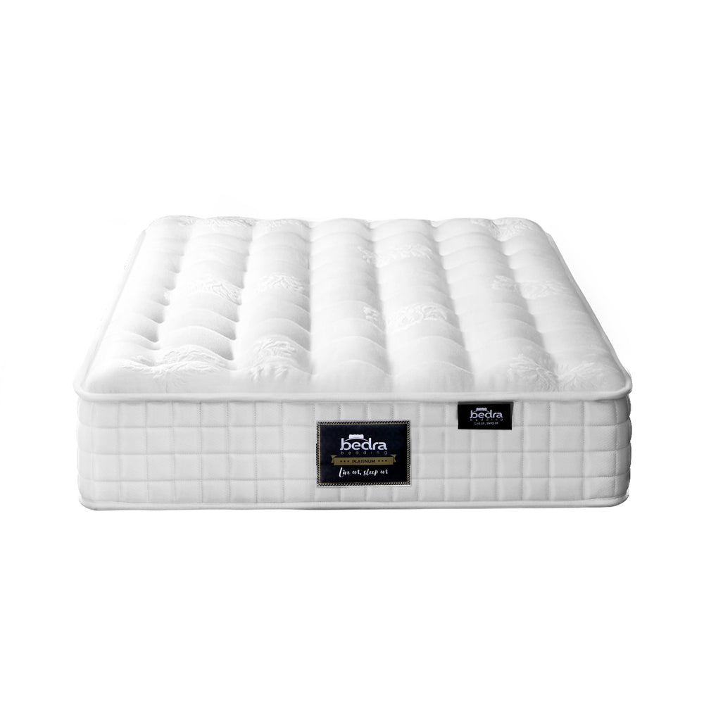 King Single Mattress Pocket Spring Top 27cm - Buy Online at Bargain Bay Australia