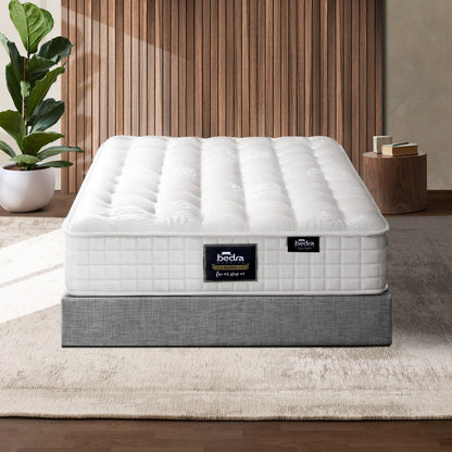 King Single Mattress Pocket Spring Top 27cm - Buy Online at Bargain Bay Australia