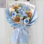 Knitted Flower Bouquet – Big Valentine’s & Anniversary Gift Bundle - Buy Online at Bargain Bay Australia