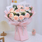 Knitted Flower Bouquet – Big Valentine’s & Anniversary Gift Bundle - Buy Online at Bargain Bay Australia