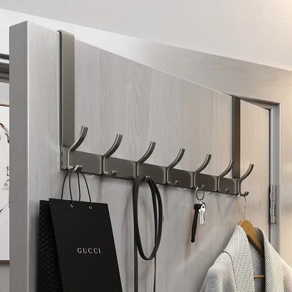 Over-the-Door Home Organizer Rack – Clothes, Coat, Hat & Towel Hanger
