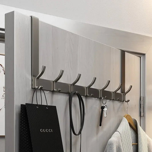Over - the - Door Organizer Rack – Clothes, Coats & Towels - Buy Online at Bargain Bay Australia