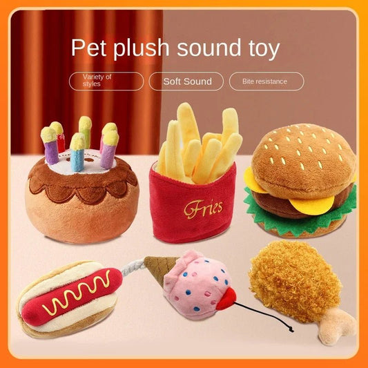 Plush Dog Toys – Squeaky Chew Toys for Pets - Buy Online at Bargain Bay Australia