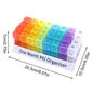 Portable Pill Organizer – 32-Grid Monthly Medicine & Supplement Box
