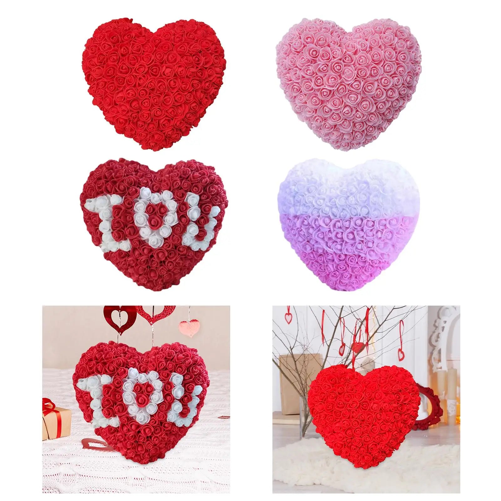 Preserved Rose Heart Box – Valentine’s Day Gift for Her - Buy Online at Bargain Bay Australia