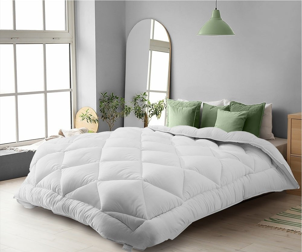 Queen Winter Quilt 750GSM Bamboo Microfiber Duvet - Buy Online at Bargain Bay Australia