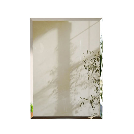 Rectangular Bathroom Mirror Shatter - proof Minimalist Design - Buy Online at Bargain Bay Australia