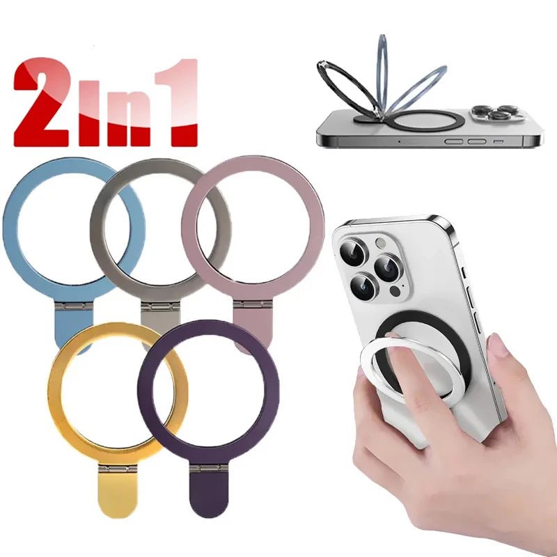 Rotatable Magnetic Phone Ring Holder – MagSafe Compatible - Buy Online at Bargain Bay Australia