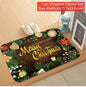 Santa Claus Christmas Door Mat – Outdoor Holiday Carpet