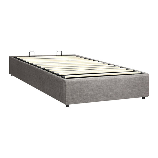 Single Size Bed Frame with Gas Lift Storage Base - Buy Online at Bargain Bay Australia