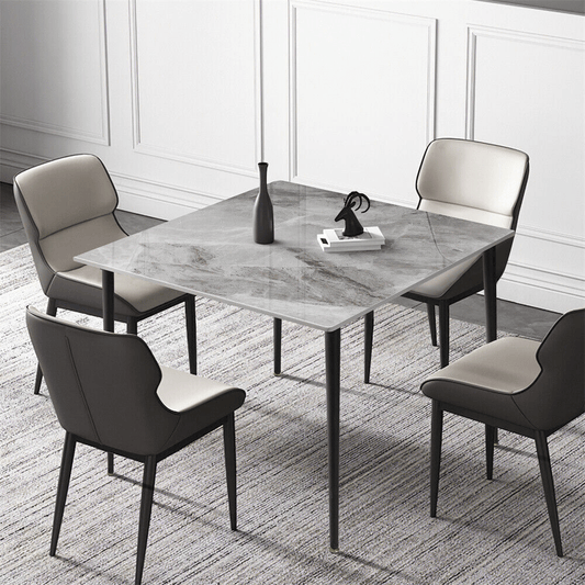 Square Marble Dining Table - Perfect for Restaurants, Kitchens, Cafes and Shops - Buy Online at Bargain Bay Australia