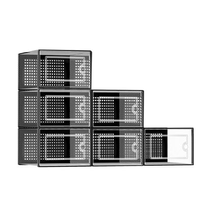STORFEX 6/12 Pack Stackable Shoe Organizers Storage Boxes - Buy Online at Bargain Bay Australia