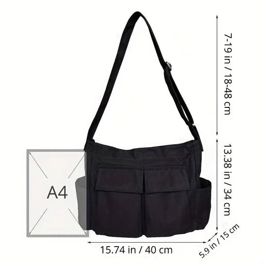 Vintage Canvas Shoulder Tote – Women’s Crossbody Bag - Buy Online at Bargain Bay Australia