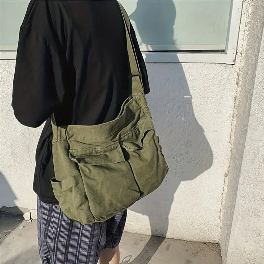 Vintage Canvas Shoulder Tote – Women’s Crossbody Bag - Buy Online at Bargain Bay Australia