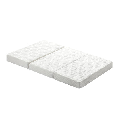 White 3 - Fold Foldable Foam Mattress - Buy Online at Bargain Bay Australia