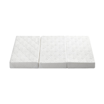 White 3 - Fold Foldable Foam Mattress - Buy Online at Bargain Bay Australia