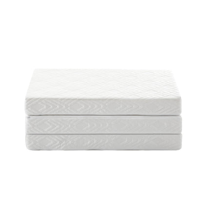 White 3 - Fold Foldable Foam Mattress - Buy Online at Bargain Bay Australia