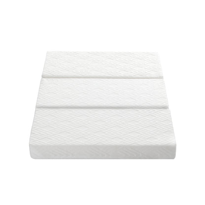White 3 - Fold Foldable Foam Mattress - Buy Online at Bargain Bay Australia
