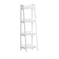 White 4 Tier Corner Ladder Display Shelves - Buy Online at Bargain Bay Australia