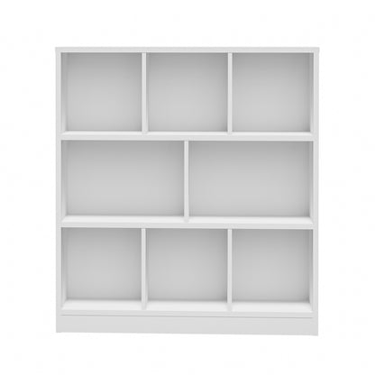 White Bookshelf Display Shelves Storage Organizer Unit - Buy Online at Bargain Bay Australia