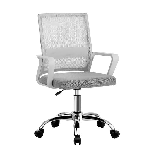 White Mesh Executive Office Chair Computer Seat - Buy Online at Bargain Bay Australia